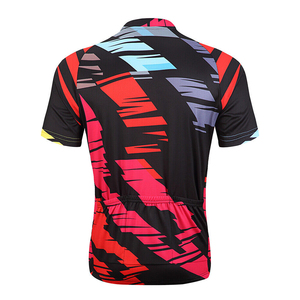 Maillot de Ciclismo Ligero de Alta Calidad para Hombre, Secado Rápido, Manga Corta, Estilo Único, Colores de Equipo Personalizables, Transpirable, de Poliéster - Product Image 3