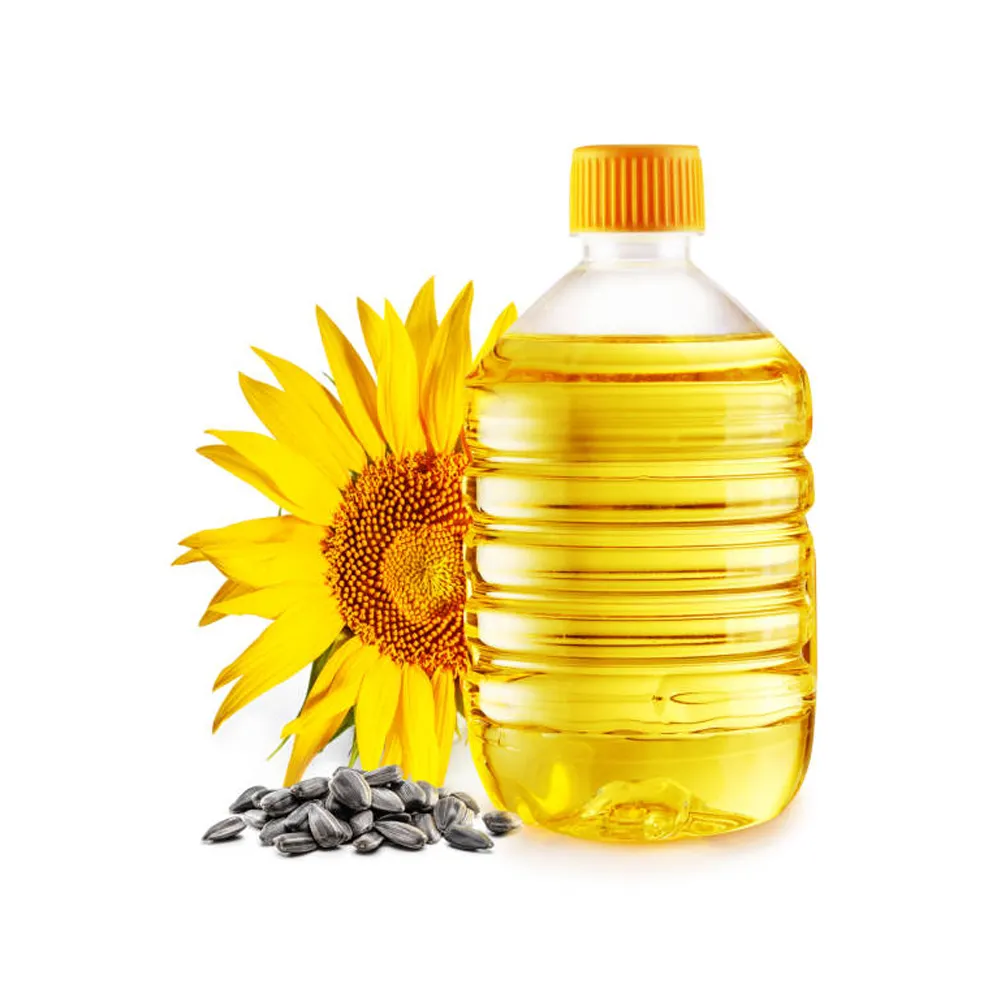 Precio de fábrica Aceite de girasol refinado ISO Aprobado Botella superior certificada a granel