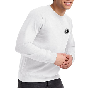 Oversized <b>Men</b> Sweatshirt OEM Custom Logo <b>Pullover</b> Fleece Crewneck Plain Heavyweight Sportswear Wholesale Winterwear Hoodies - Product Image 2