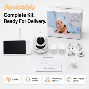 <strong>Best</strong> Price 5inch 720p Digital Video <strong>Baby</strong> <strong>Monitor</strong> New <strong>Baby</strong> Audio <strong>Camera</strong> 1080p Resolution Crying Detection Feature Direct Factory - Product Image 6