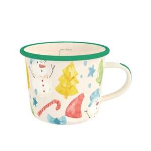 Taza de cerámica vendedora caliente Taza personalizada Taza de sublimación personalizada mate de Navidad - Product Image 4