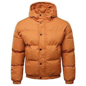 Veste d'hiver matelassée de haute qualité pour hommes, vestes 2026, coupe-vent, chaude, veste à bulles, logo personnalisé, fournisseur OEM - Product Image 6