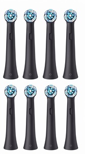 OEM - Cabezales de repuesto para cepillo iO Ultimate Clean, color negro, paquete de 8 - Product Image 1