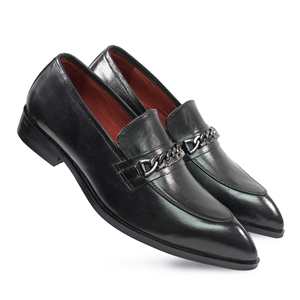 100% cuero mejor calidad exportador indio de zapatos de cuero genuino mejor calidad zapatos de cuero para hombre DE LA India - Product Image 1