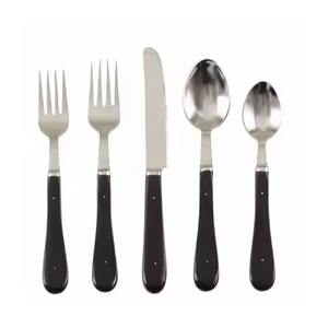 Ensemble de couverts en acier inoxydable de qualité supérieure, tendance, poli miroir, écologique, utilisé pour les fêtes - Product Image 5