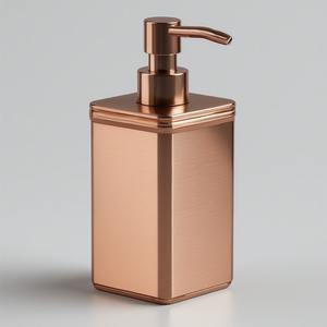 Distributeur de savon en métal décoratif avec un design moderne et luxueux, écologique et durable, personnalisable pour les maisons artistiques - Product Image 5