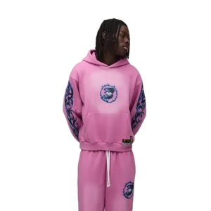 เสื้อสเวตเชิ้ตผ้าฟลีซหนานุ่ม 350gsm ทรงโอเวอร์ไซส์ ใส่ได้ทั้งชายและหญิง สำหรับฤดูหนาว  รับสั่งทำสีต่างๆ  ปักลายนูน 3 มิติ  ผ้าฝ้ายเนื้อแน่น - Product Image 2