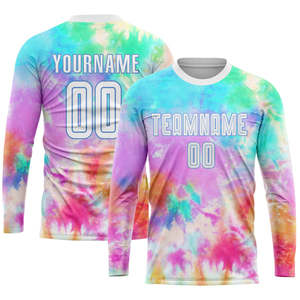 Camiseta de Fútbol Unisex Personalizada Sublimada 100% Poliéster Ligera, Transpirable y de Secado Rápido con Cuello Redondo y Manga Corta para Clubes y Equipos - Product Image 6