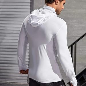 Sudadera para hombre y mujer, ropa deportiva holgada informal de manga larga, bordado personalizado, personaliza tu logotipo con cremallera - Product Image 2