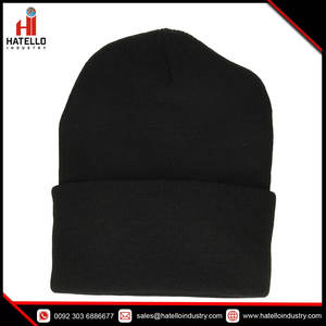 Gorro de punto personalizado con Logo, gorrito de alta calidad con logotipo personalizado, para invierno, 100% - Product Image 2