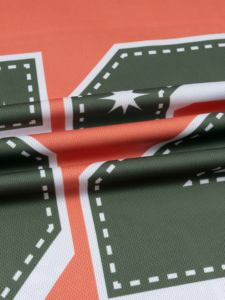 Camiseta de fútbol americano de equipo personalizada OEM al por mayor, Top corto de manga corta con estampado por sublimación, transpirable, absorbe la humedad, secado rápido - Product Image 6