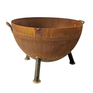 Pozo de fuego de hierro fundido de primera calidad Diseño de tendencia Tamaño personalizado BBQ Fire Pit de fabricación en Home Arts - Product Image 1