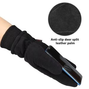 Haute bonne qualité meilleur taux hiver neige gants de cyclisme chaud hommes coupe-vent imperméable pour gants de Ski - Product Image 3