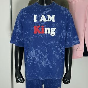 Camiseta Oversize de Alta Calidad, Estilo Urbano, para Hombre, con Logotipo Gráfico Personalizado - Product Image 1