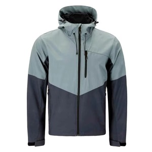 Veste Softshell à Capuche pour Homme OEM, Design Urbain Moderne, Coupe-Vent, Résistante à l'Eau, Veste de Mode pour les Déplacements Quotidiens, Vestes Softshell - Product Image 6