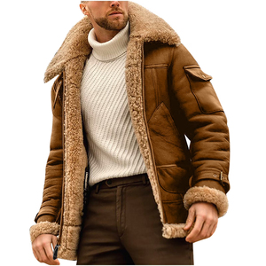 Chaqueta de Forro Polar Sherpa con Cremallera y Logotipo Personalizado, Cálida para Invierno, Otoño/Primavera, Hecha de Poliéster Reciclado - Product Image 1