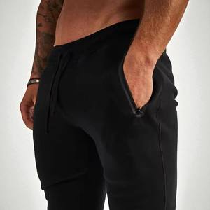 Chándal cortavientos deportivo de dos piezas para hombre con logotipo personalizado, chándal transpirable con bolsillo con cremallera, chándal para hombre - Product Image 5