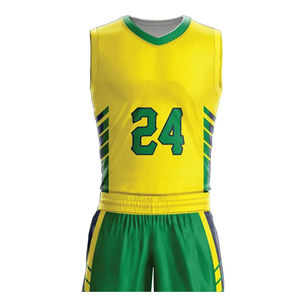 Venta al por mayor nuevo diseño sublimación baloncesto uniforme sin mangas Jersey personalizable baloncesto uniforme - Product Image 4