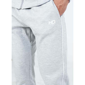 Conjunto Deportivo de Invierno de 2 Piezas para Hombre M FITNESS, Chaqueta con Cierre y Cuello Alto Transpirable, Pantalones Deportivos Holgados de Poliéster/Algodón - Product Image 6