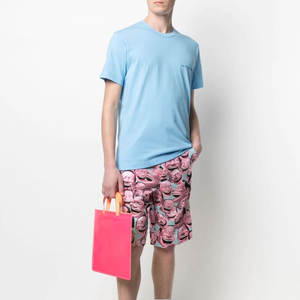 Camiseta de Hombre de Alta Calidad, Transpirable, de Verano, de Manga Corta, Bordada - Product Image 4