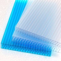 Prix de feuille creuse en polycarbonate de panneau de toit translucide de 4mm-6mm