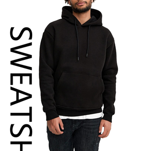 Sweats à capuche pulls surdimensionnés pour hommes de haute qualité avec impression de logo personnalisé OEM Streetwear uni vierge sweats à capuche thermiques pour hommes - Product Image 2