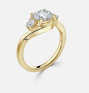 Luxury Double Halo Asscher Cut Diamond Engagement Ring <b>Elegant</b> Bridal Jewelry with Cute Style Perfect Romantic Gift - Product Image 2