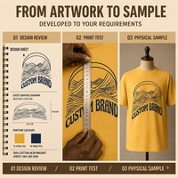 T-shirt pour homme à motif personnalisé, manches courtes, col rond, coupe classique, jaune imprimé, tee-shirt décontracté, streetwear