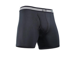 Bóxer sólido ecológico para hombre, cómodo, de tiro medio, materiales sostenibles, suave, transpirable, consciente del medio ambiente, comodidad informal - Product Image 2