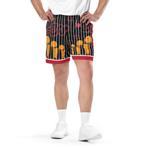 Pantalones cortos de malla de boxeo y fútbol atléticos de verano para hombre, pantalones de entrenamiento de secado rápido con cintura elástica y bolsillos - Product Image 4