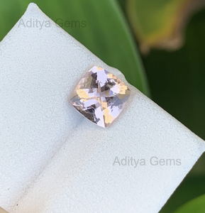 Pêche Morganite Brésilien Naturel Coussin forme Coupe Lâche Gemme Direct Jaipur Fabricant Prix de gros Bijoux Pêche Rose - Product Image 3