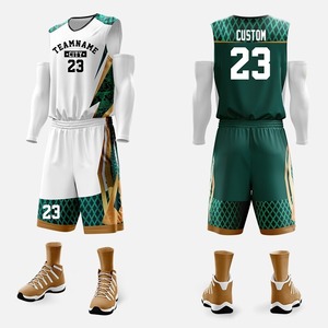 Uniforme d'entraînement de basket-ball personnalisable et respirant pour hommes et femmes, vêtements de sport en polyester, maillot imprimé, options de taille plus - Product Image 6