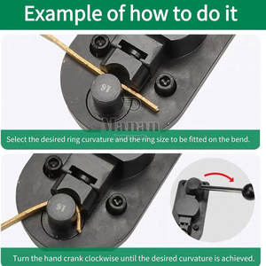 Alicates y Doblador de Alambre de Acero Inoxidable Duradero para Hacer Cuentas, Anillos y Pulseras - Herramienta de Manualidades Ajustable para Bricolaje - Product Image 5