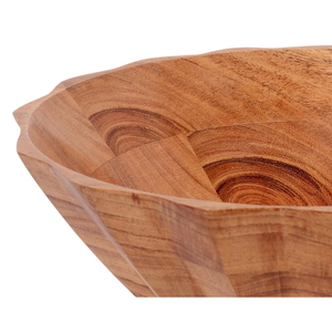 Bol à dattes de service pour fête en bois poli fait à la main de qualité supérieure, écologique, avec forme et taille personnalisées - Product Image 2