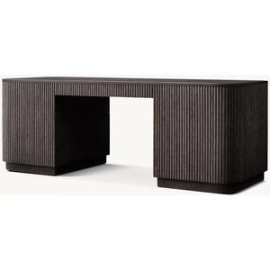 Bureau moderne de luxe en bois à 7 tiroirs, durable, avec taille et couleur personnalisables pour le mobilier de bureau à domicile - Product Image 5
