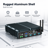 Mini PC industriel sans ventilateur pour l'automatisation des bâtiments, ordinateur compact pour les systèmes de contrôle des installations
