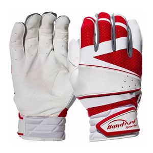 Venta al por mayor profesional de alta calidad de cuero guantes de béisbol para adultos guantes de bateo - Product Image 6