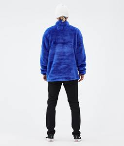 Veste à capuche Snowboard de haute qualité hiver coupe-vent chauffant extérieur combinaison de neige personnalisée pour hommes pull polaire hommes bleu Cobalt - Product Image 4