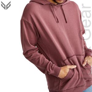 Sudadera con capucha ajustada de alta calidad para hombre, último diseño, interior forrado, patrón sólido, técnica teñida lisa, diferentes colores, lo mejor - Product Image 1