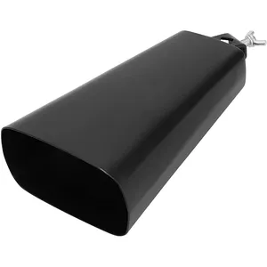 スポーツイベント用の新しいデザインの打楽器プラスチックカウベルカスタムロゴ音楽ドラムカウベルのメッキ - Product Image 2