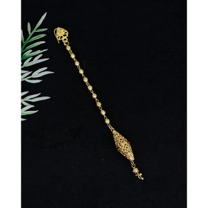 Accesorios para el cabello chapados en oro antiguo tradicional étnico Estilos de lujo populares Joyería para el cabello Nueva colección para mujeres y niñas - Product Image 6