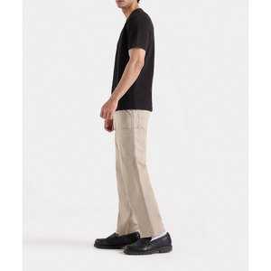 เสื้อยืดผ้าฝ้าย100% สำหรับผู้ชายขนาดใหญ่ปรับแต่งได้แขนสั้นหนาสีพื้นและลายตัวอักษร - Product Image 2