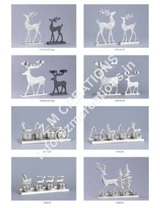 Sculpture de cerf noir, aluminium moderne, fait à la main, pop art, écologique, décoration de table de salon, décoration de Noël - Product Image 4