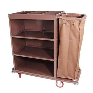Hotel Trolley Housekeeping Hausmeister bedarf Cart Hotelzimmer Service Maid Cart Ausrüstung Lager wagen Maid Service Trolley - Product Image 2