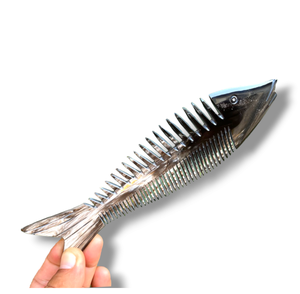 Peigne en corne de buffle véritable outil de soin des cheveux en corne pour la conception de poissons pcs peigne commun de cheveux pour un usage domestique - Product Image 1