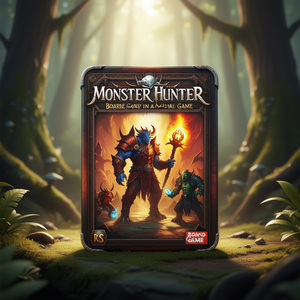 Jeu de société Monster Hunter dans une boîte en métal - Product Image 3