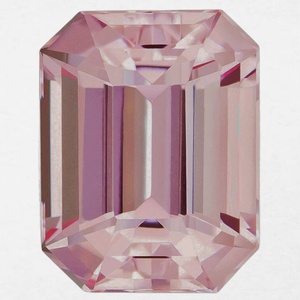 Pierre précieuse Morganite rose 100% naturelle, taille octogonale, qualité excellente, formes calibrées et magnifiques pour la fabrication de bijoux, vente en gros, OEM - Product Image 3