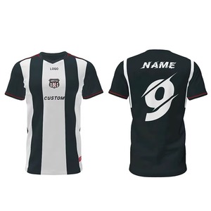 Camisetas de fútbol de malla absorbente de sudor de calidad superior personalizadas de fabricante deportivo para hombres, mujeres y niños - Product Image 5