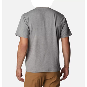Chemise d'été pour homme 50 Polyester 25 Coton 25 Rayonne Tri Blend T-shirts T-shirts vierges - Product Image 1