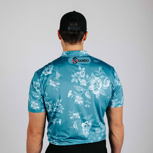 Wholesale 100% Polyester <b>Men's</b> for Polo Shirts custom Logo Blade Collar Vintage Wicking Moisture Wicking Cool Athletic Fit 4-<b>Way</b> - Product Image 2